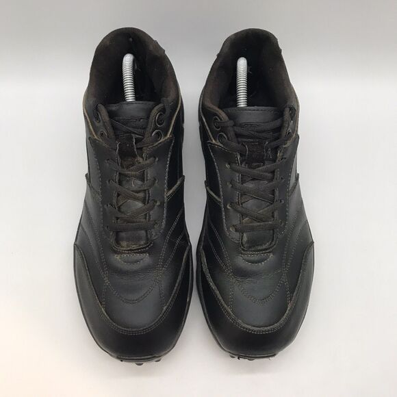 3N2 Reaction Lo Umpire Softball - Baseball Cleats Men's 10 Black Leather Sneaker - Picture 5 of 10